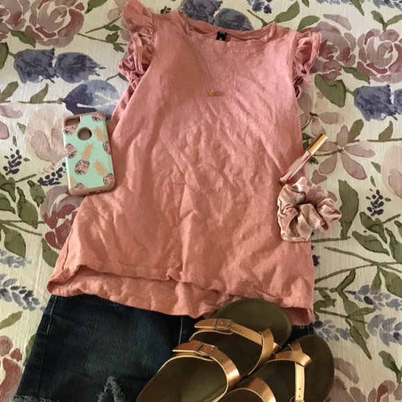 Tops - Pink tank top